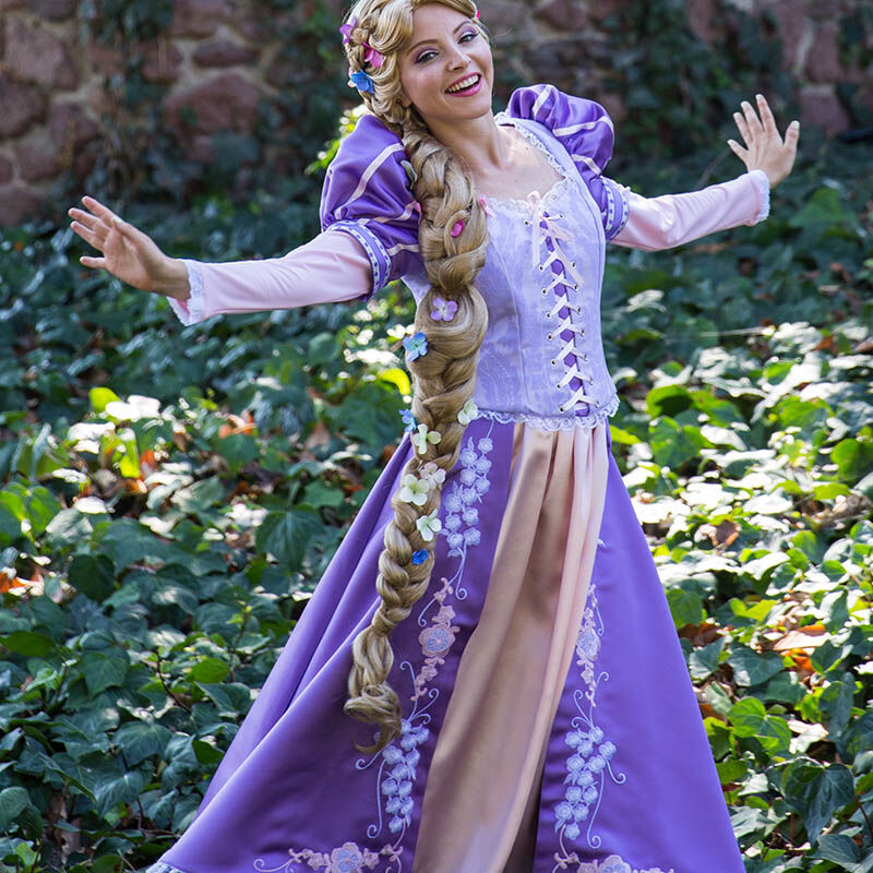 Rapunzel party character for kids in jacksonville